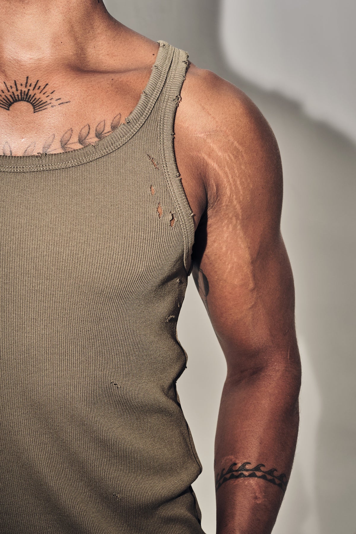 Baby Distressed Singlet