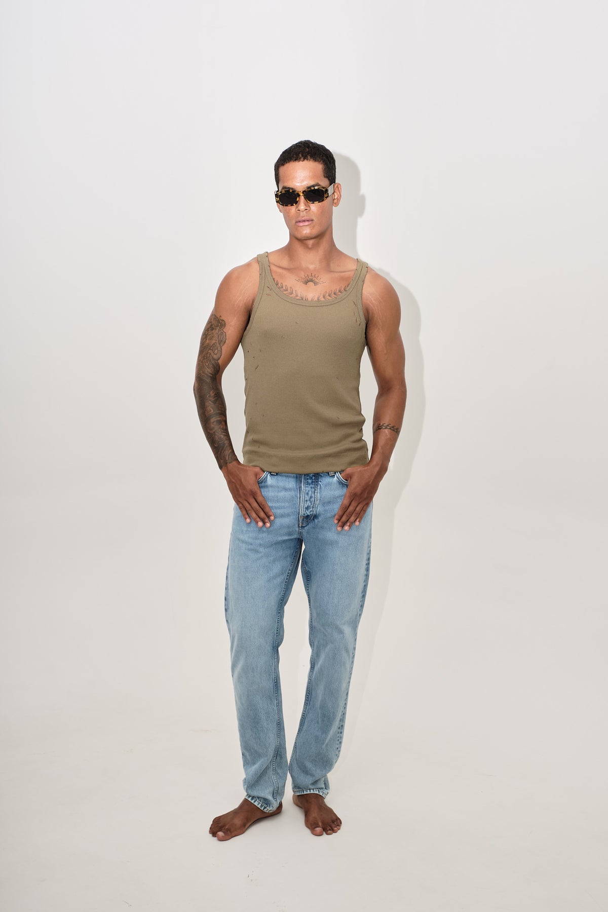 Baby Distressed Singlet