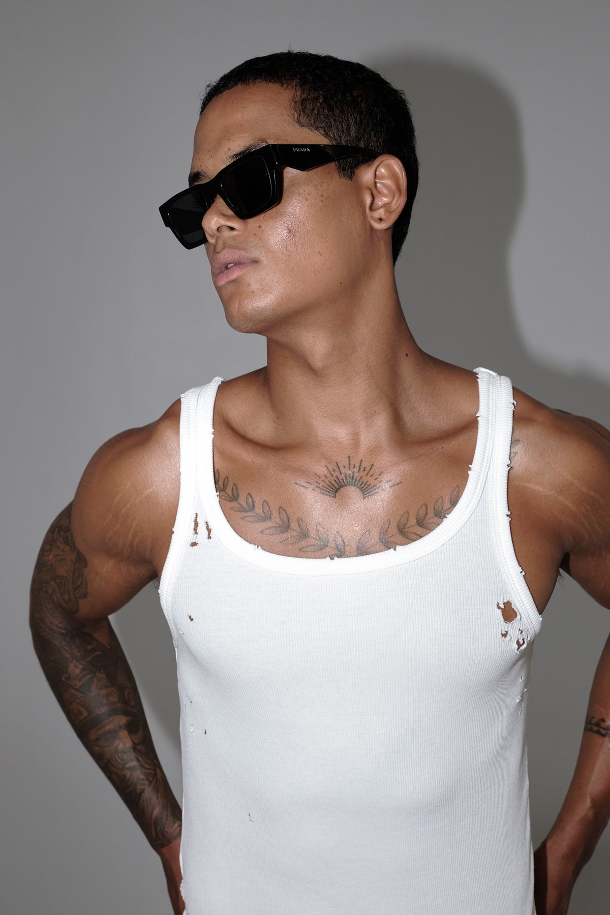 Baby Distressed Singlet