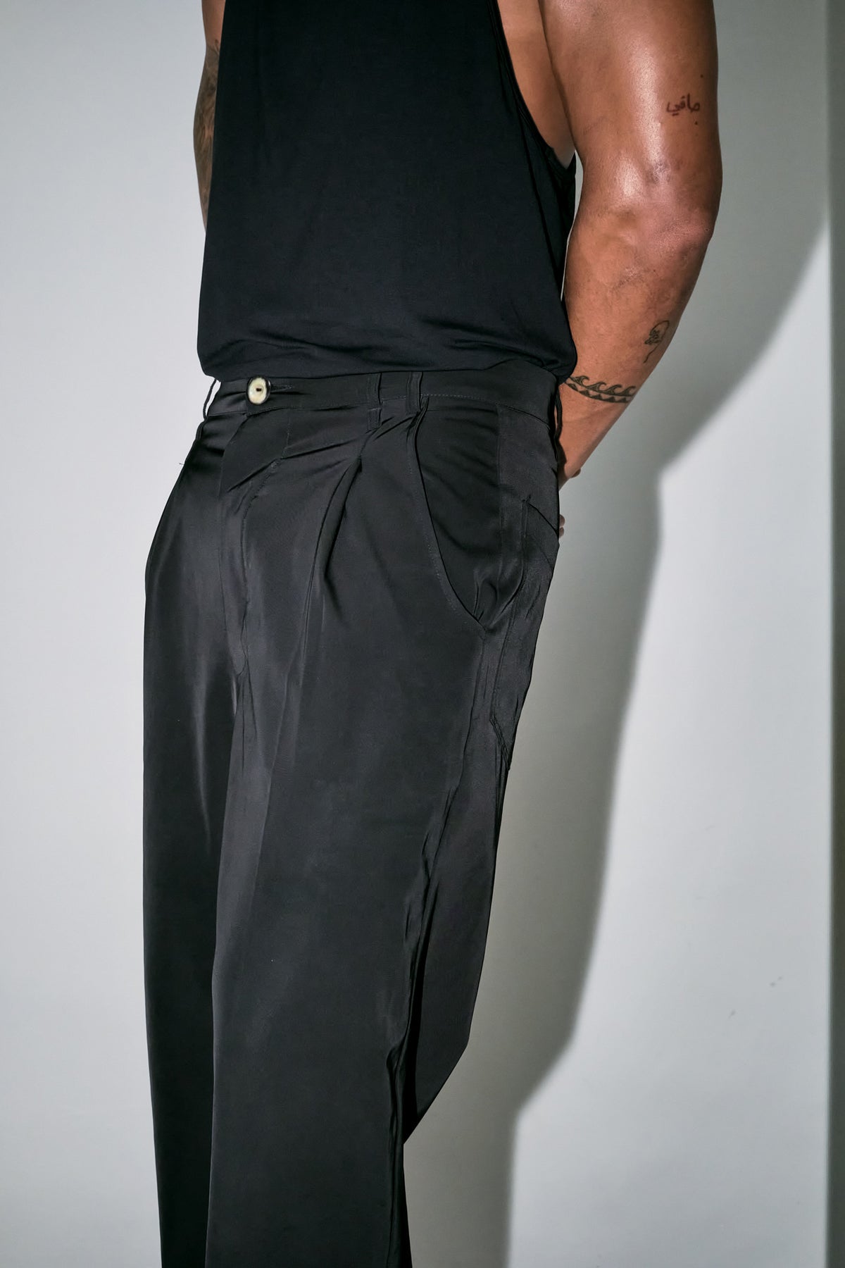 Pleated Dinner Pant