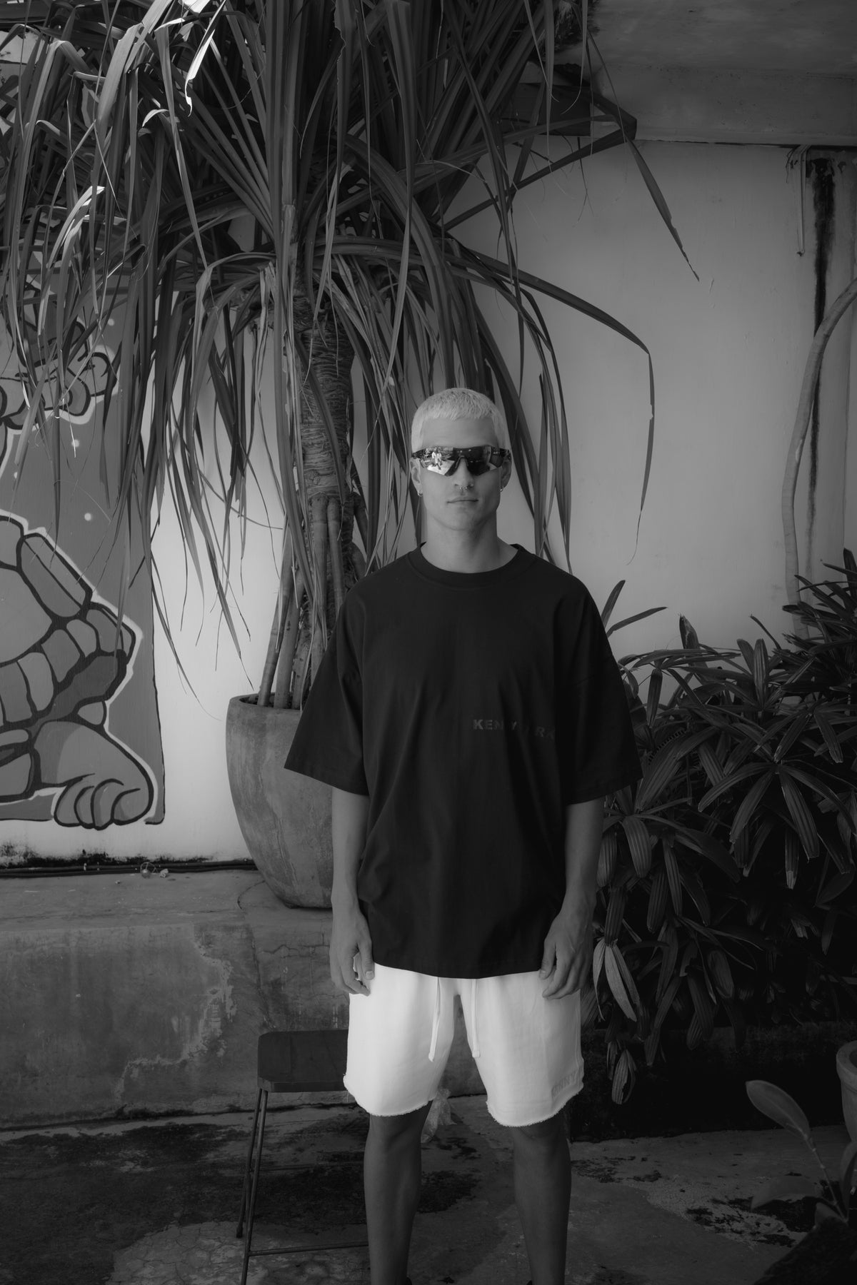 Oversized Tonal Print