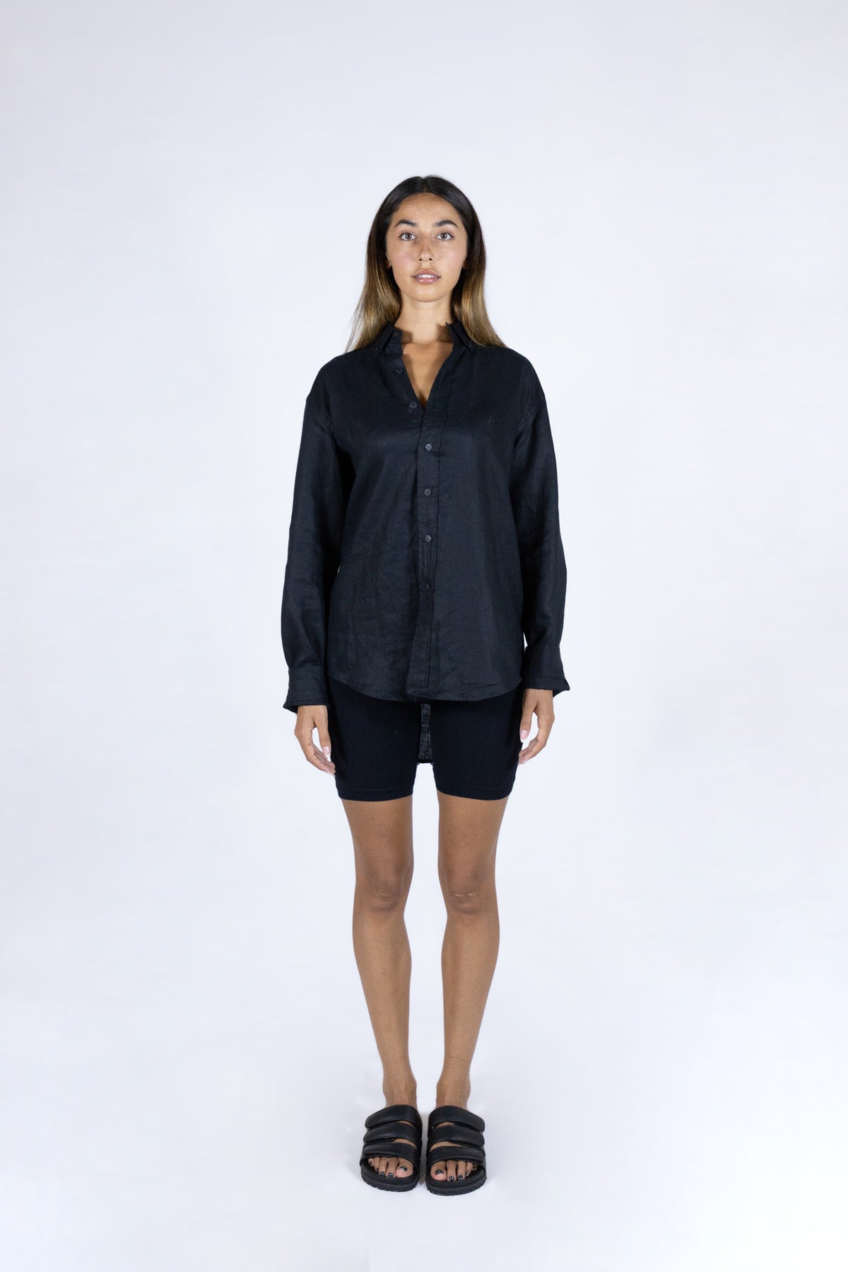 Relaxed fit linen shirt TONAL K