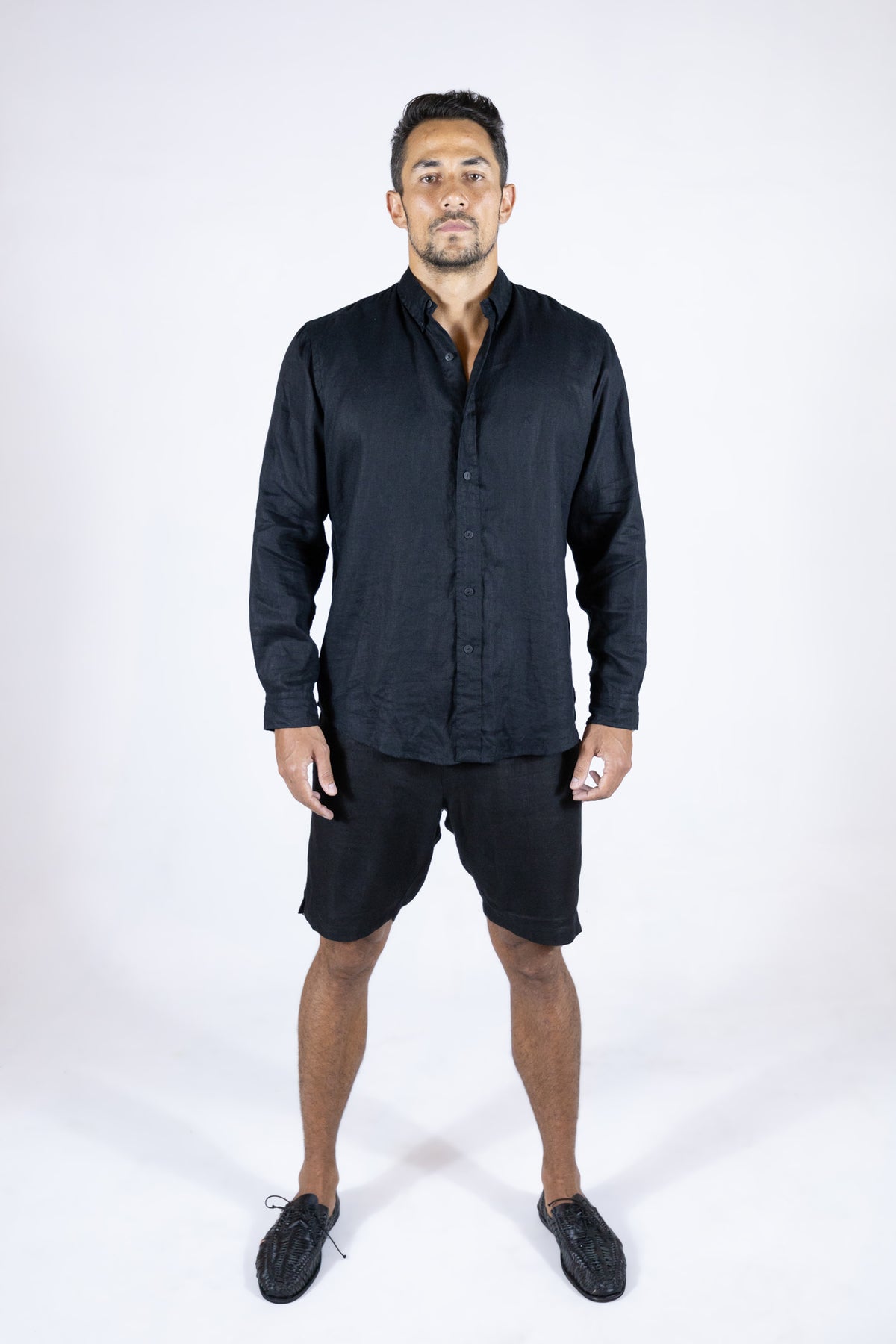 Relaxed fit linen shirt TONAL K