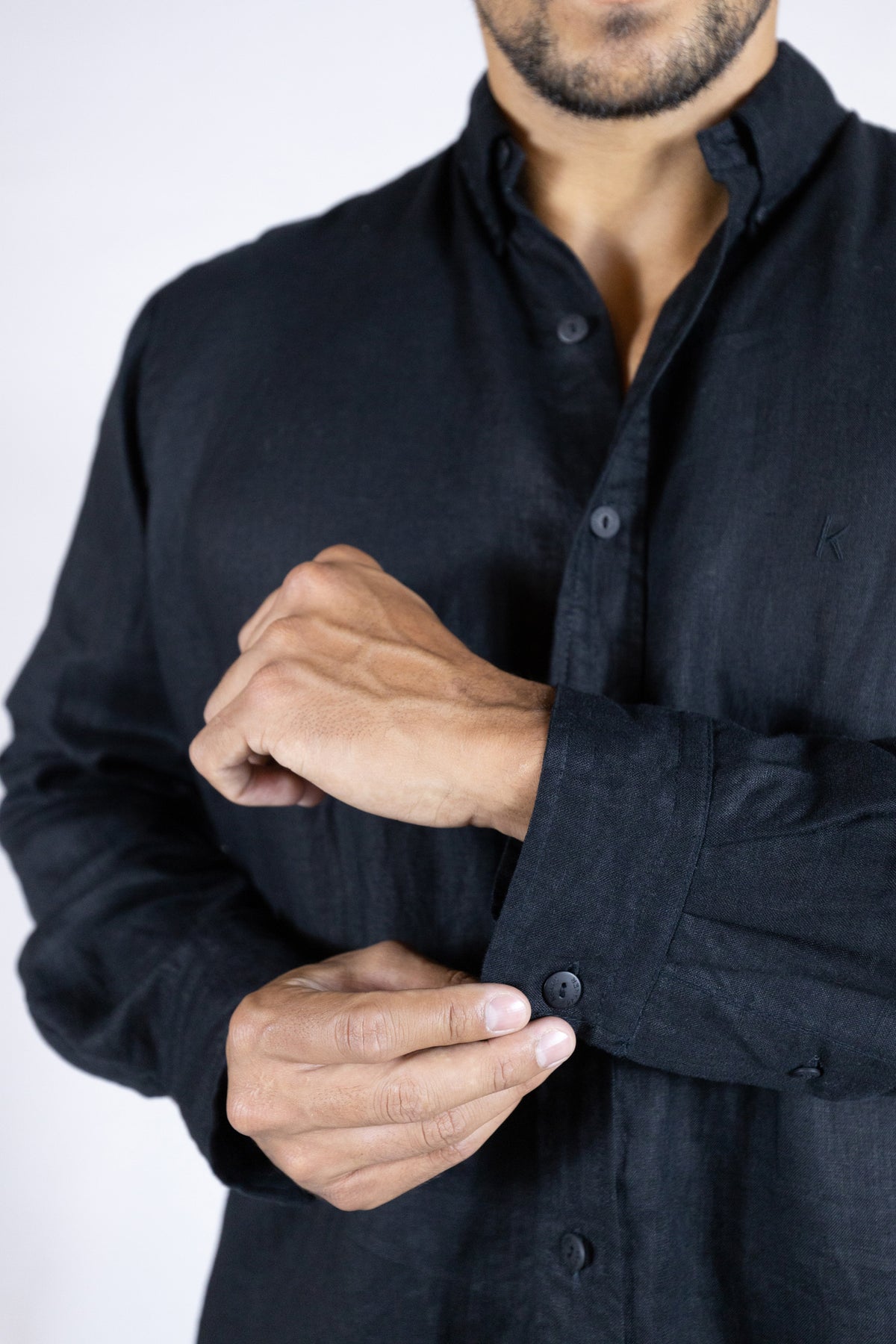 Relaxed fit linen shirt TONAL K