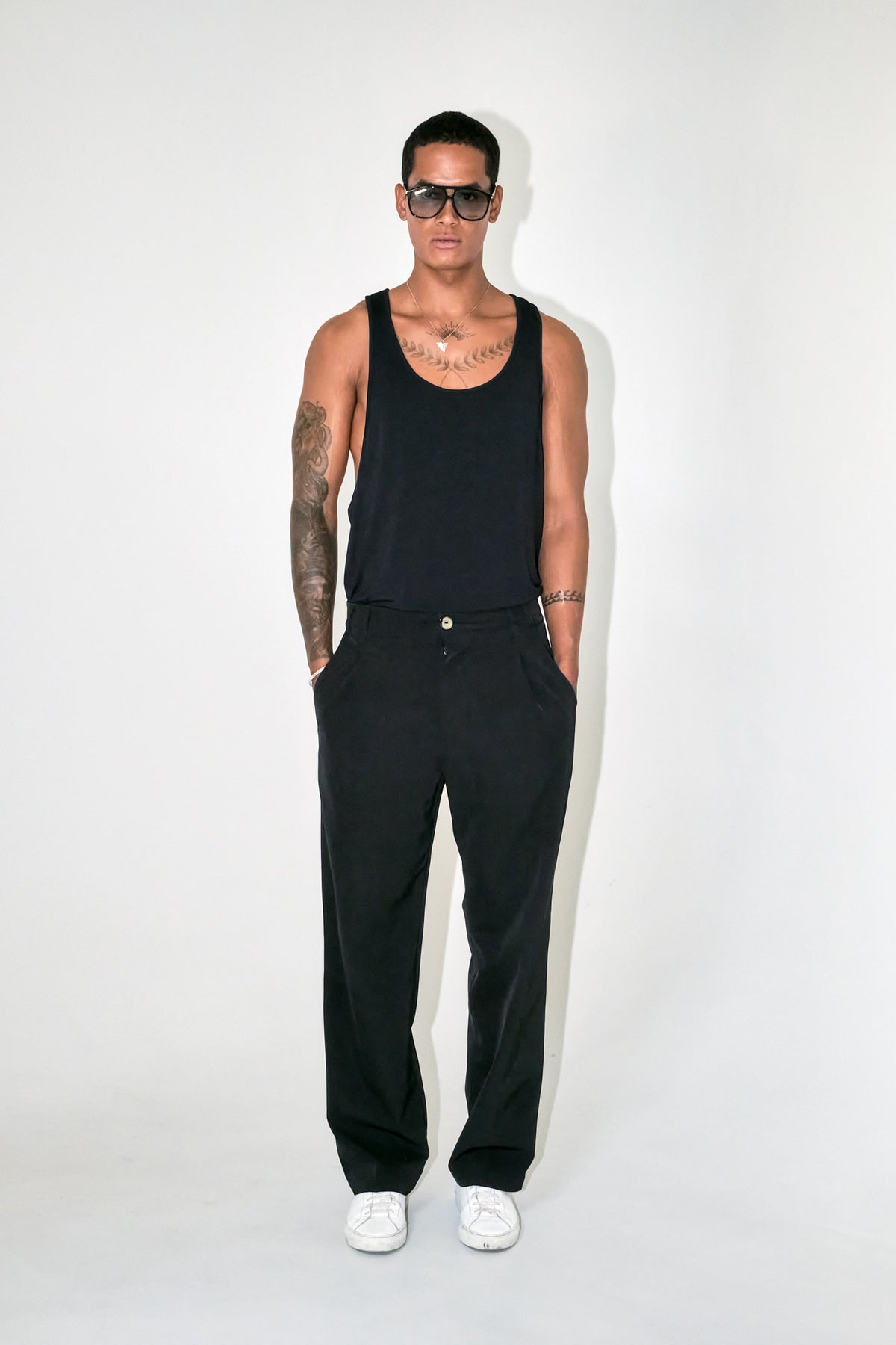 Pleated Dinner Pant