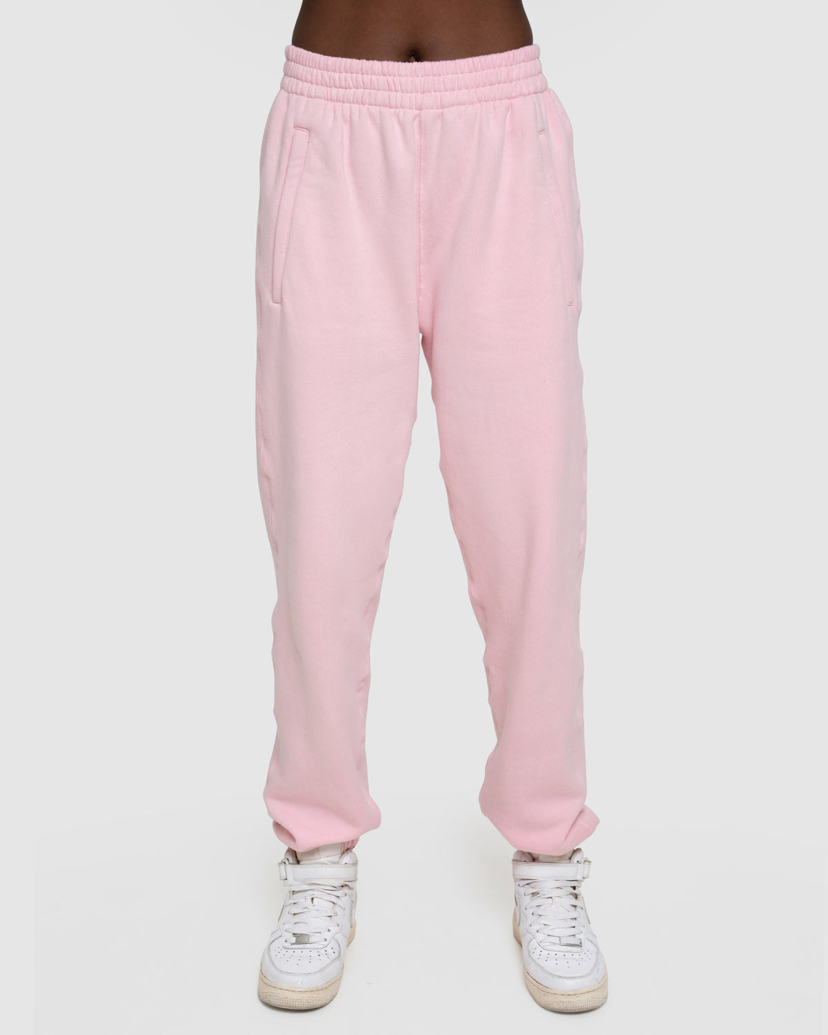 Pink Relaxed Fit Tracky Pants